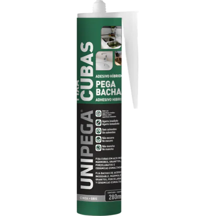 Fixa Cubas Cinza Cartucho 280ml