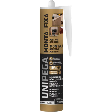 Monta e Fixa Branco Cartucho 280ml