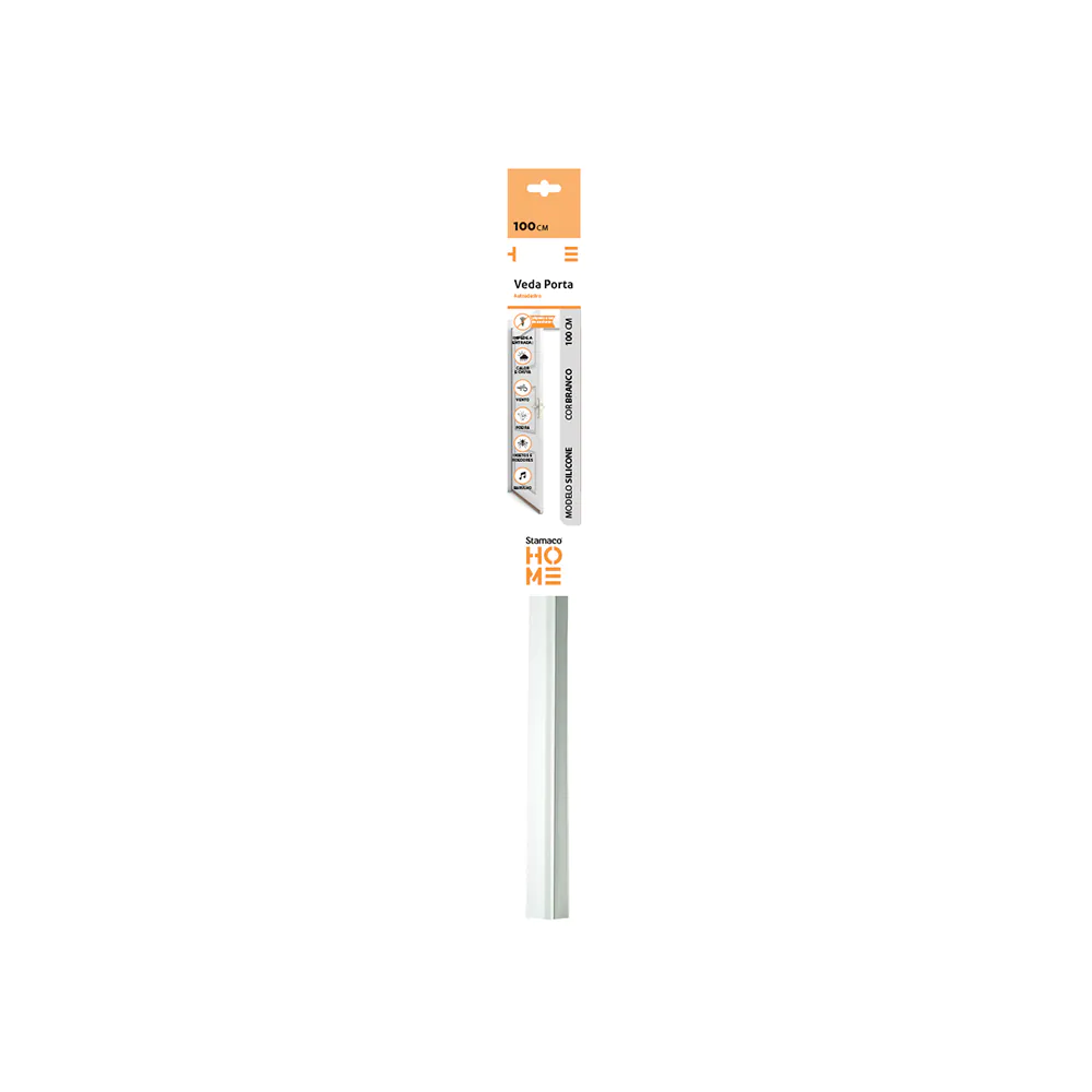 Veda Porta PVC 100 Cm Branco ST005BR