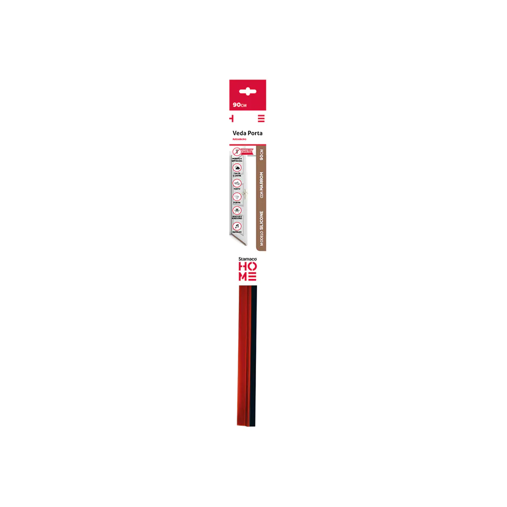 Veda Porta PVC 90 Cm Marrom ST007MA